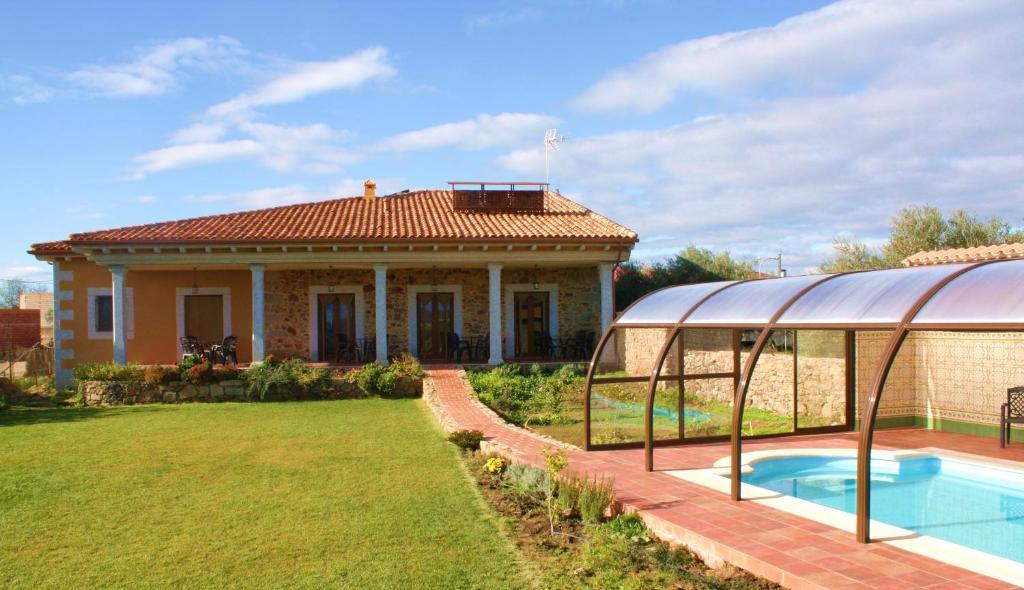 Apartamentos El Jardín del Poeta Guijo de Granadilla Exterior foto
